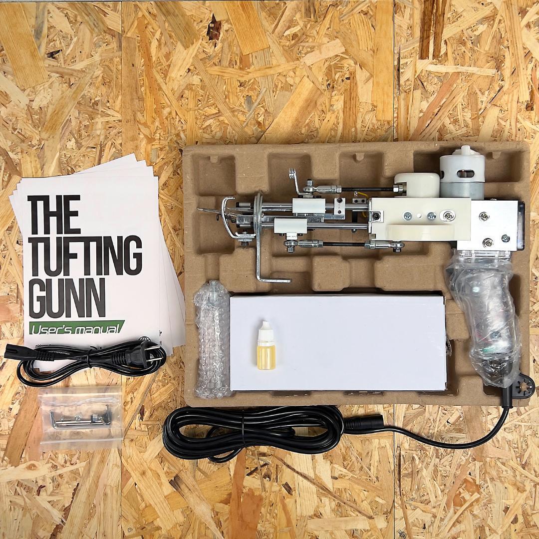 タフティングガン AK-1■カットパイル■透明■安心の正規品■特急発送■ラグ