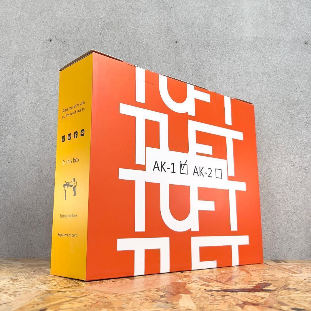 タフティングガン AK-1■カットパイル■透明■安心の正規品■特急発送■ラグ