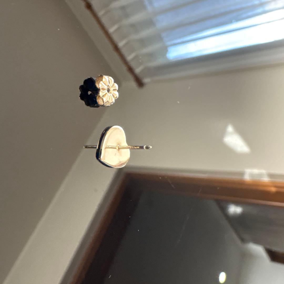 TIFFANY＆Co ティファニーピアスSV925 ハートモチーフ ピアス　片耳