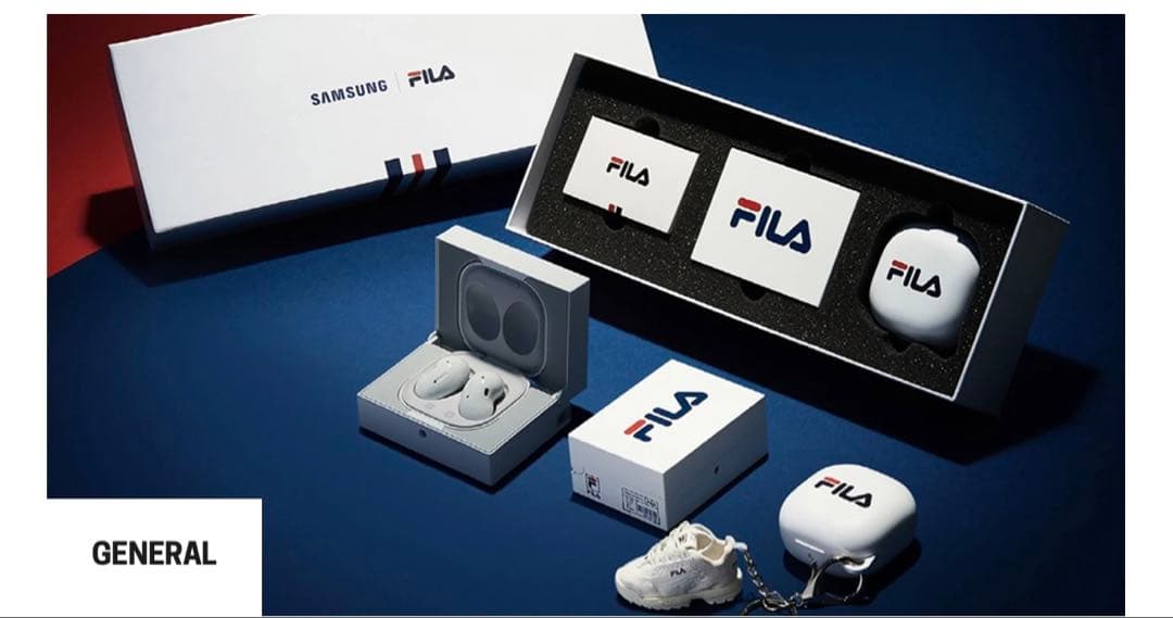 【限定品】【値下げ】Samsung FILA ワイヤレスイヤホン ホワイト