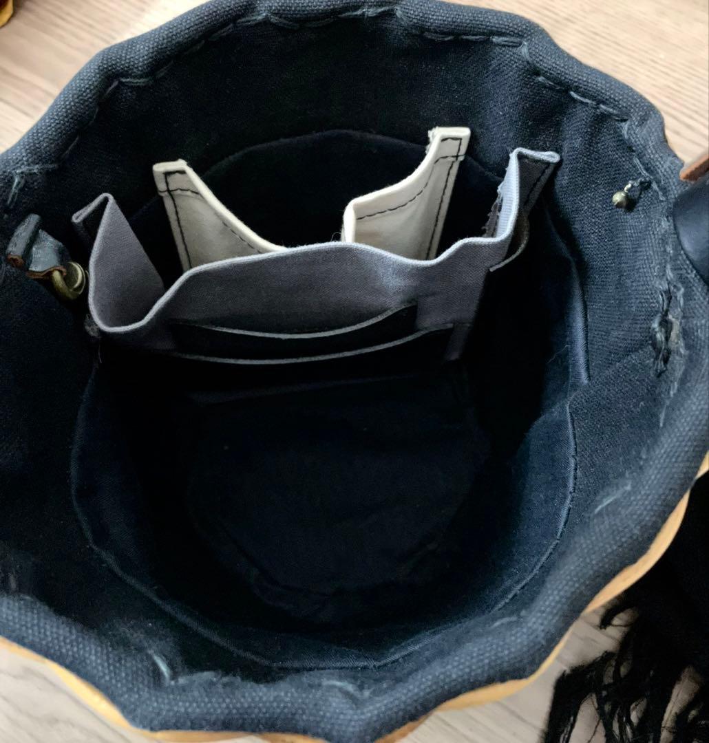 美品　エバゴス　バーキン　ブライドルレザー　バケツM 黒