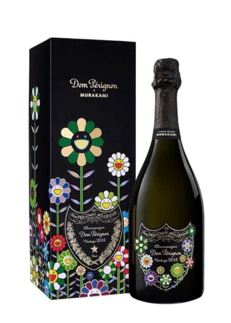 ドンペリニヨン ヴィンテージ2015 Murakamiコラボ限定ギフトバッグ付き