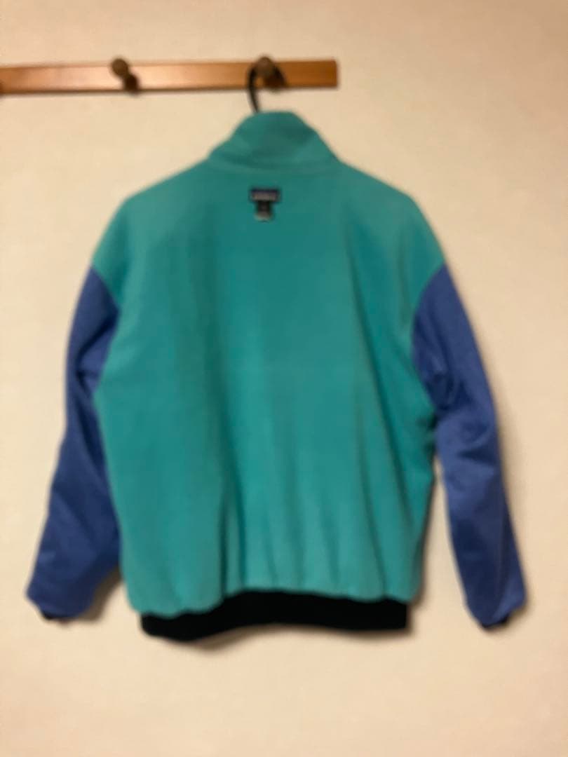 『美品』雪なしタグ93年USA製パタゴニアシェルドシンチラ　　ブラック…XL