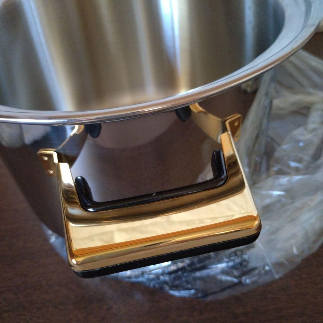 ♦未使用　タッパーウェア　寸胴鍋　(２１cm ５.４L)　レインボークッカー