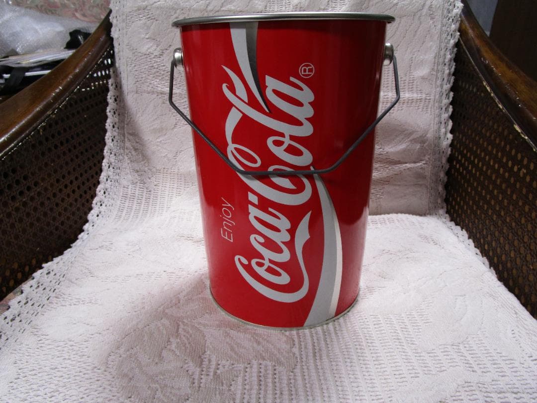 コカ・コーラ＆ジョージア　小物入れ缶　　昭和レトロ