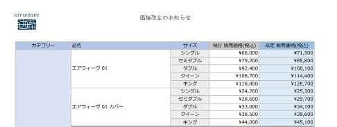 クリーニング済★13.5万円・保証書【洗えるエアウィーヴマットレス】ダブルサイズ