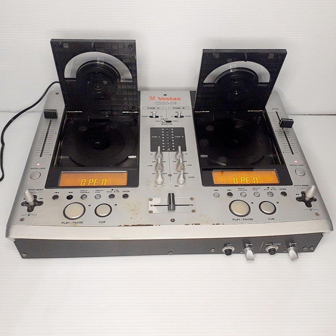 VESTAX デュアルCDプレーヤー CDX-16 CDJ