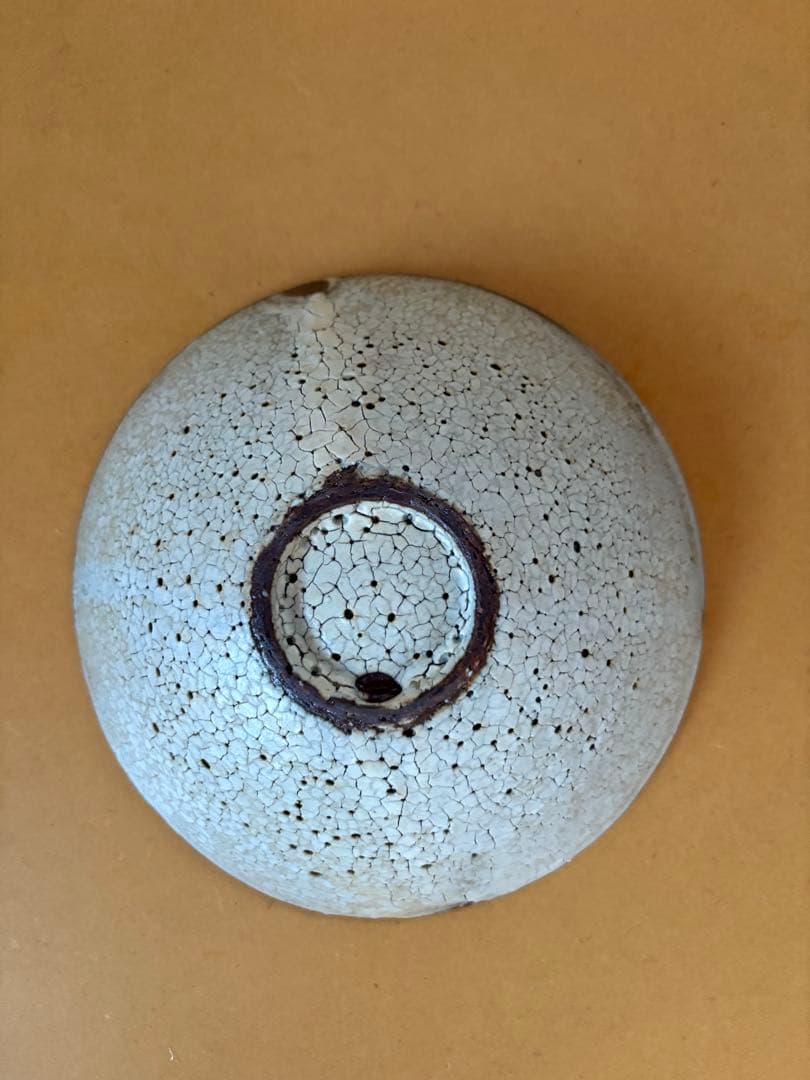 楠田純子　林檎　6寸鉢　2枚セット　貫入の風合い