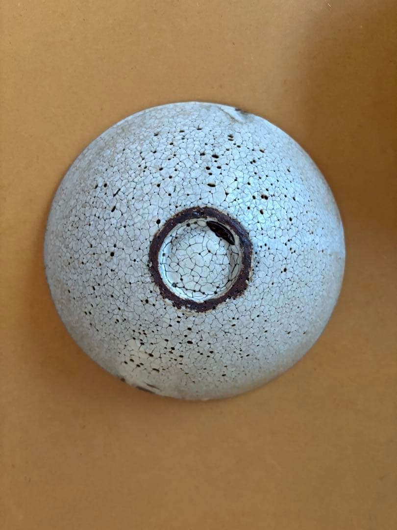 楠田純子　林檎　6寸鉢　2枚セット　貫入の風合い