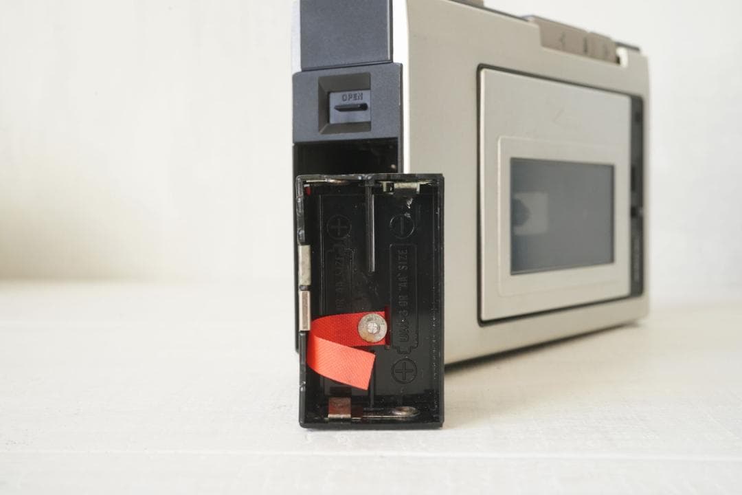 National カセットレコーダー RQ-333 ケース&アダプター付き 美品