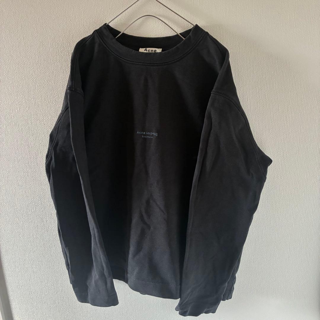 アーカイブAcneStudiosアグネストゥディオズスウェットトレーナーブラック