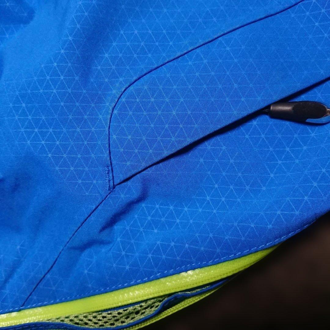 送料無料【PHENIX】小さいサイズ 黄緑×青 スキーウェア上下まとまSS/SS