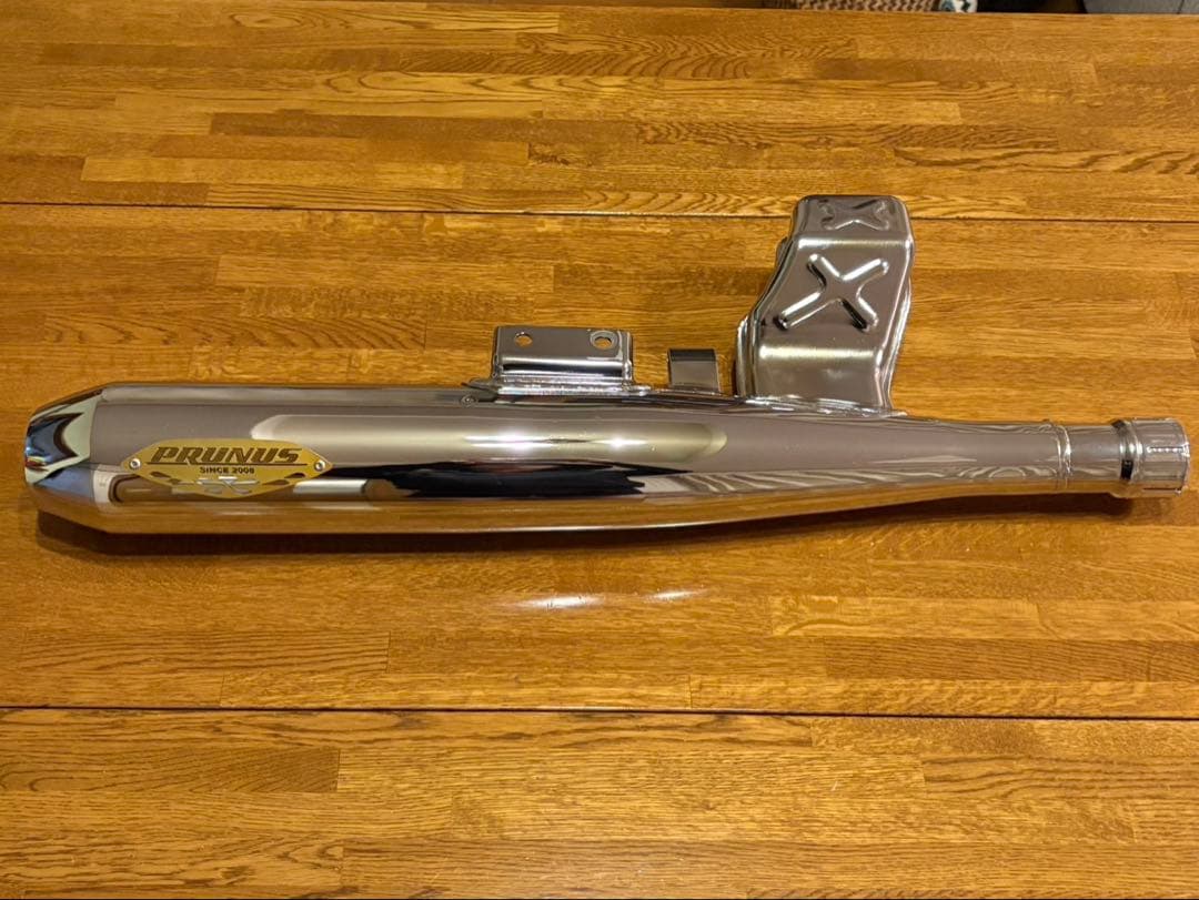 PRUNUS プラナス メガホンマフラー SR400 RH16J