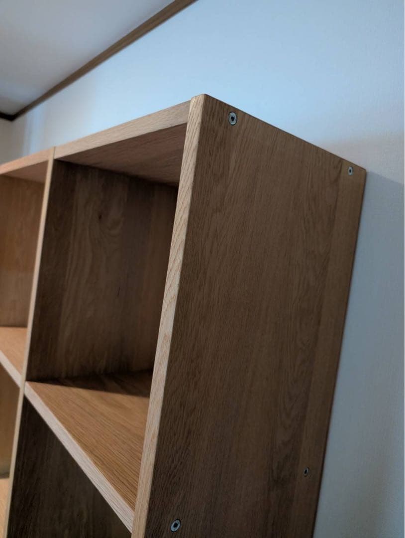 【送料込】無印良品 Muji オーク スタッキングシェルフ 木製棚家具