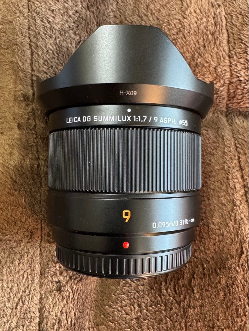LUMIX 9mm f/1.7 単焦点レンズ