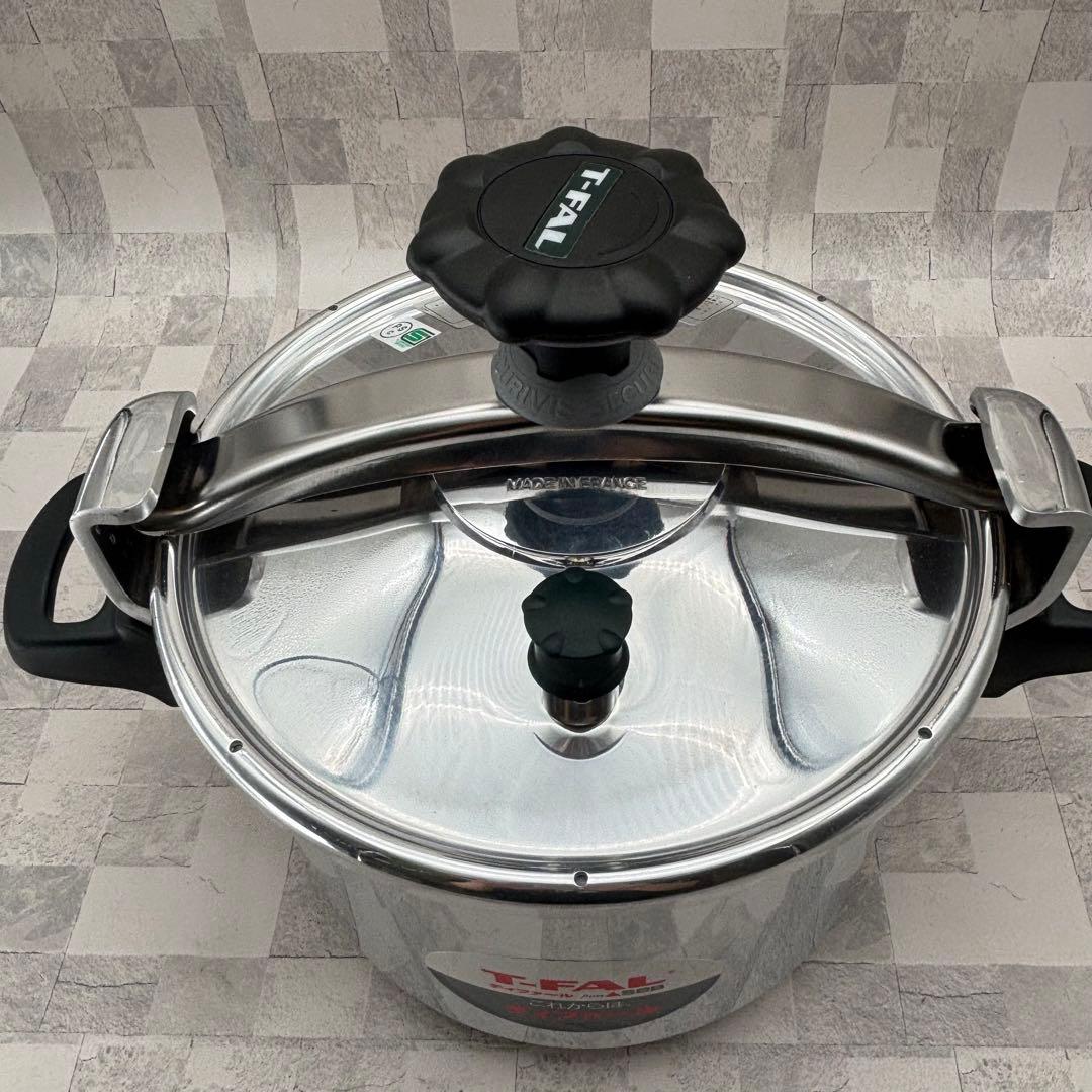 未使用‼︎ 圧力鍋　6L　ティファール　 両手　オーセンティック　セブ