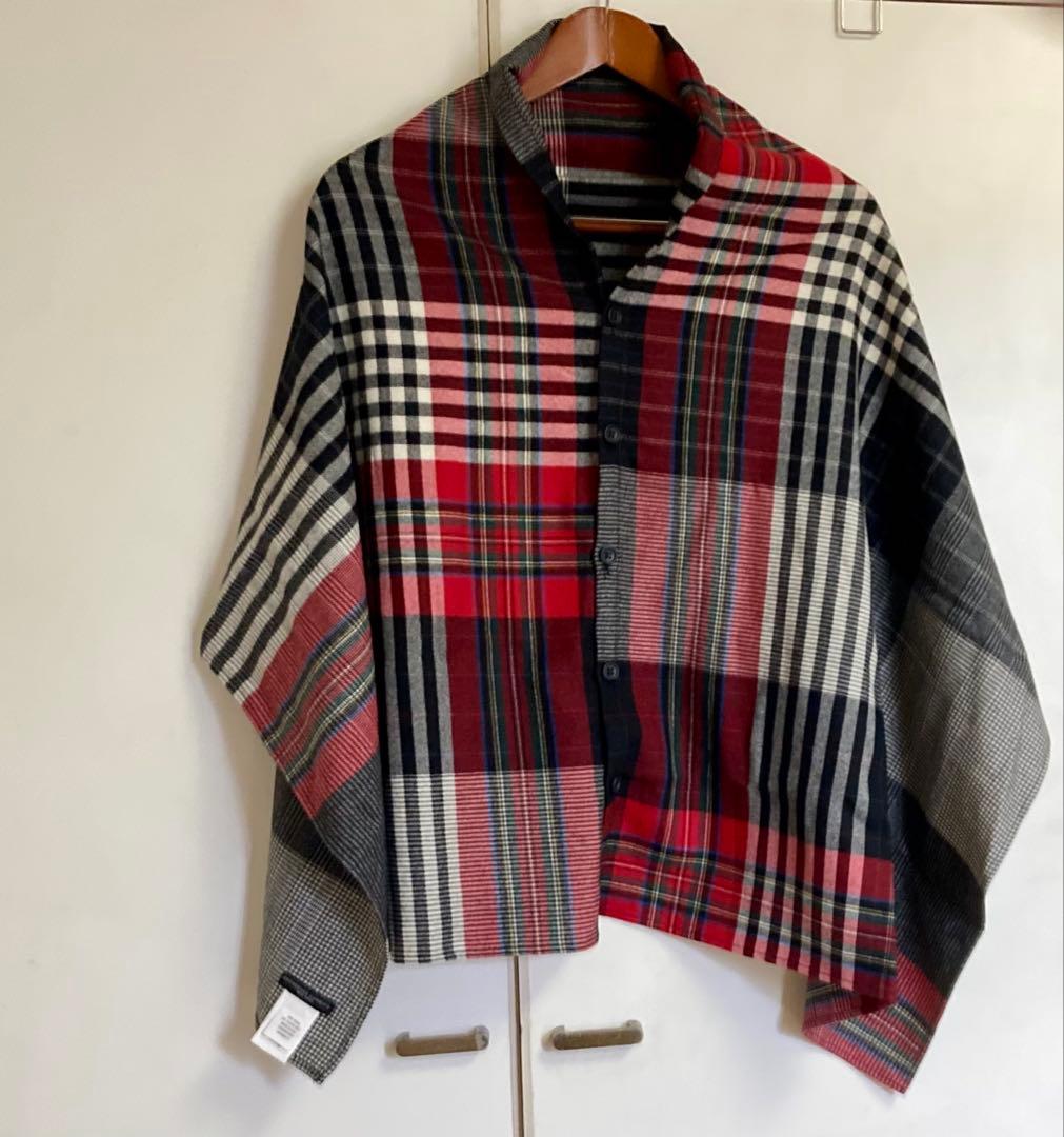 最終値下！ほぼ新品、レア色★エンジニアードガーメンツ ボタンショール 17FW