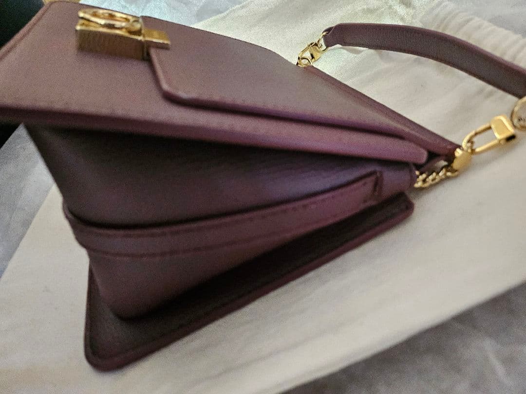 【メルカリ便】POLENE Numero Sept mini バーガンディ