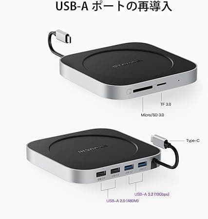 【拡張ハブ付き】Mac mini (M4/メモリ16GB/SSD256GB)