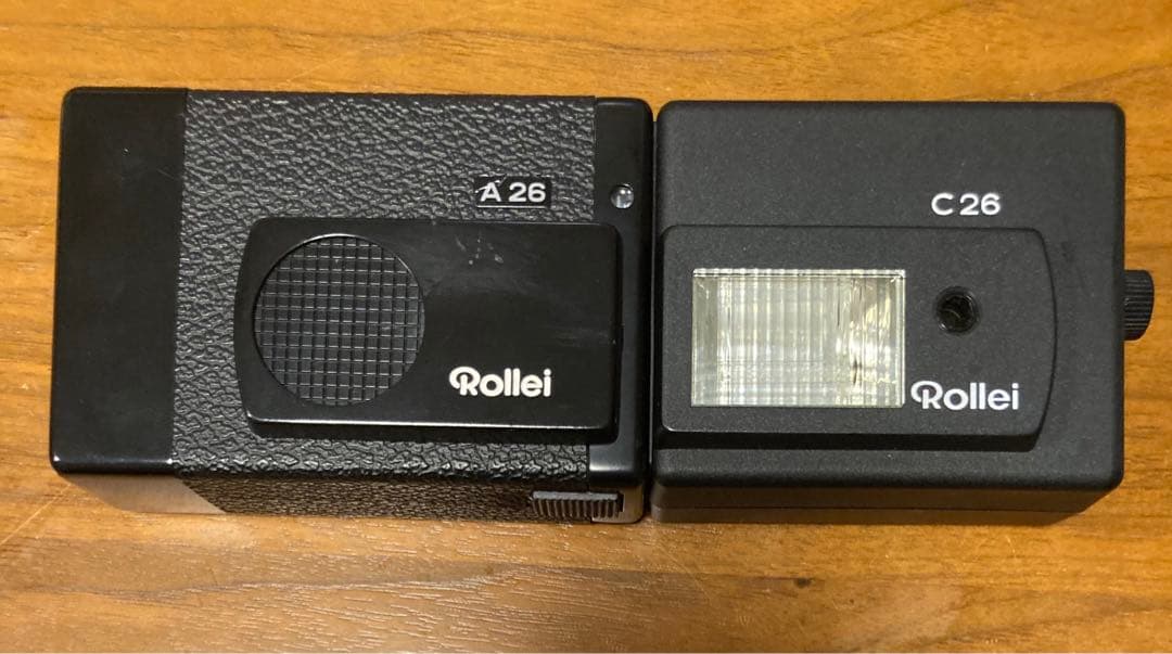【シャッターOK】Rollei A 26 & C 26 古いコンパクトカメラ