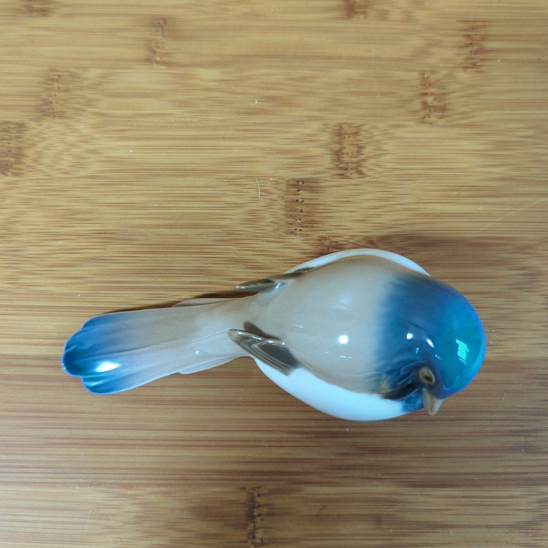 【美品】ロイヤルコペンハーゲン・B&G／青い鳥♪シジュウカラ