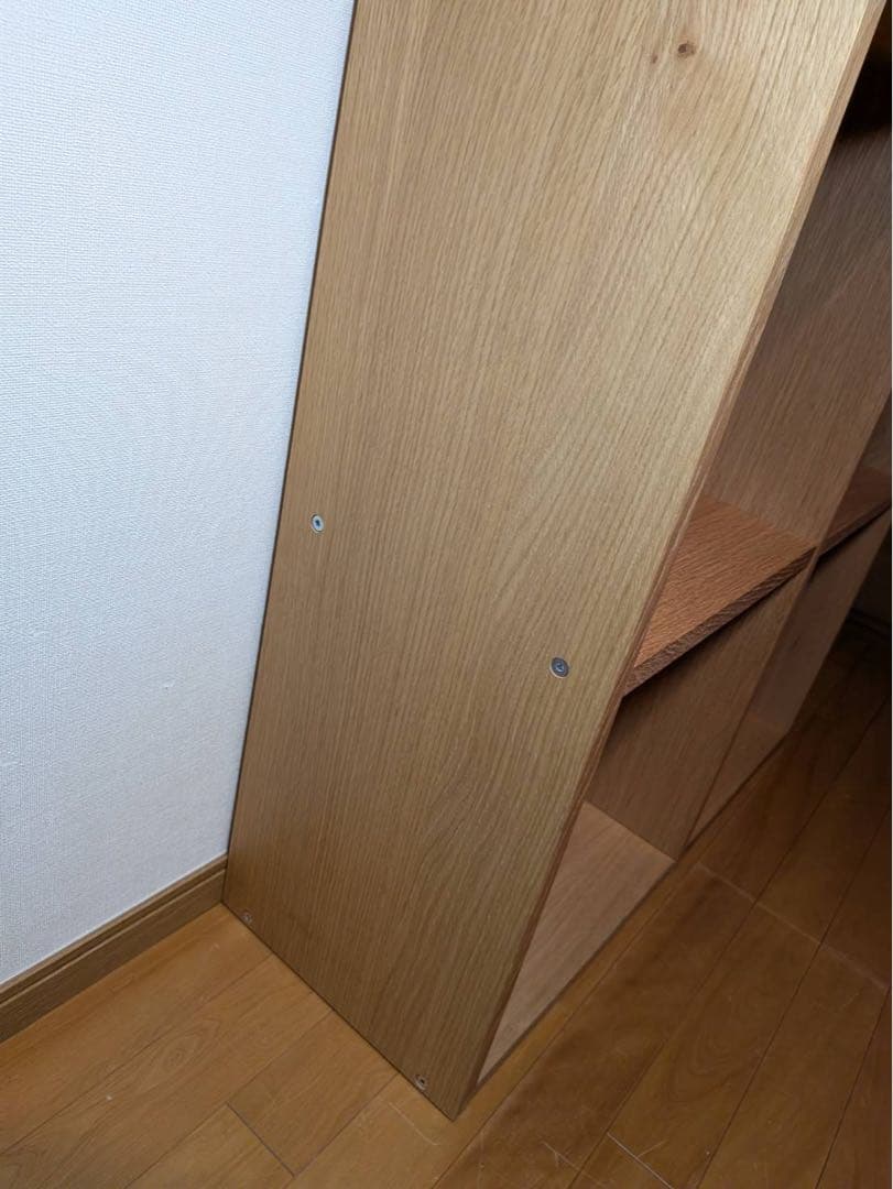 ■送料込■無印良品 スタッキングシェルフ 3×2 木製家具棚収納MUJIオーク材