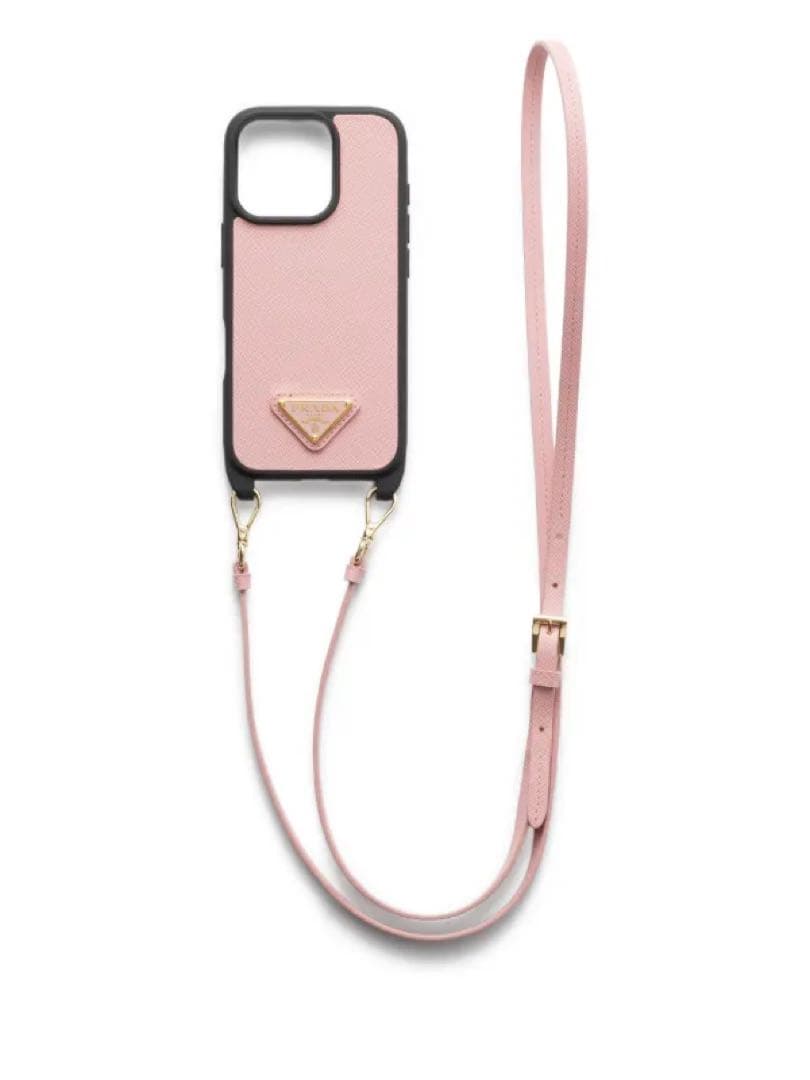 PRADA ピンク レザー ストラップ 118cm