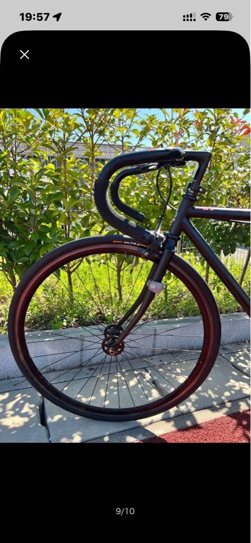 s*i様 FUJI フェザーロードバイク 700C ブラック