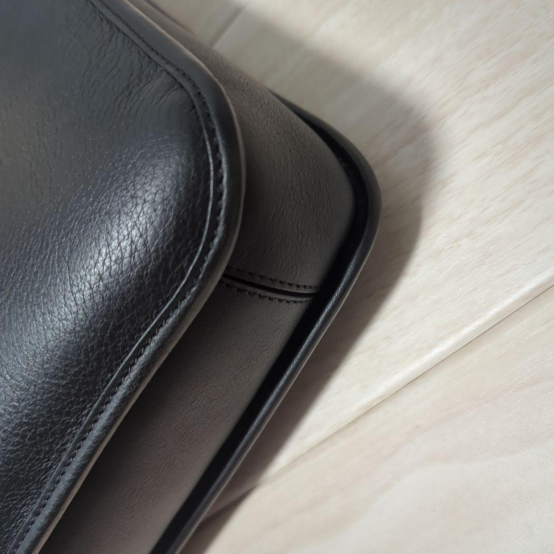 【新品未使用】LOEWE 正規店舗(銀座店)購入　黒 レザー ビジネスバッグ