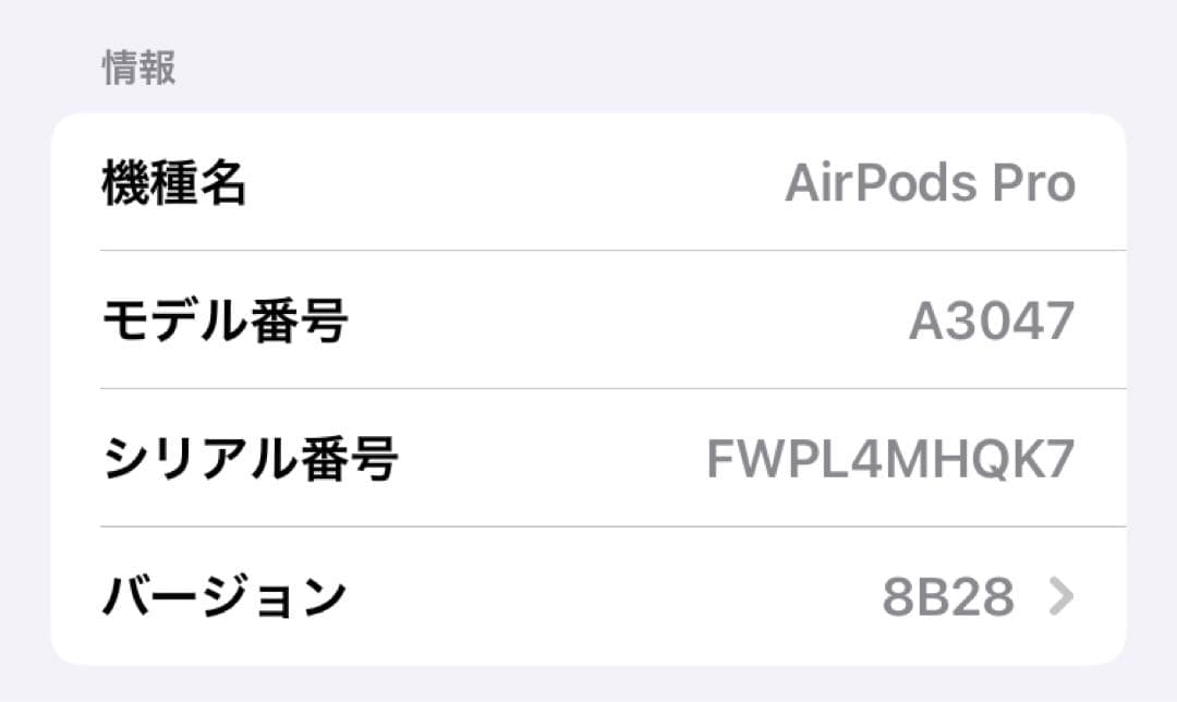 AirPods Pro 2 第2世代 USB-C 刻印あり