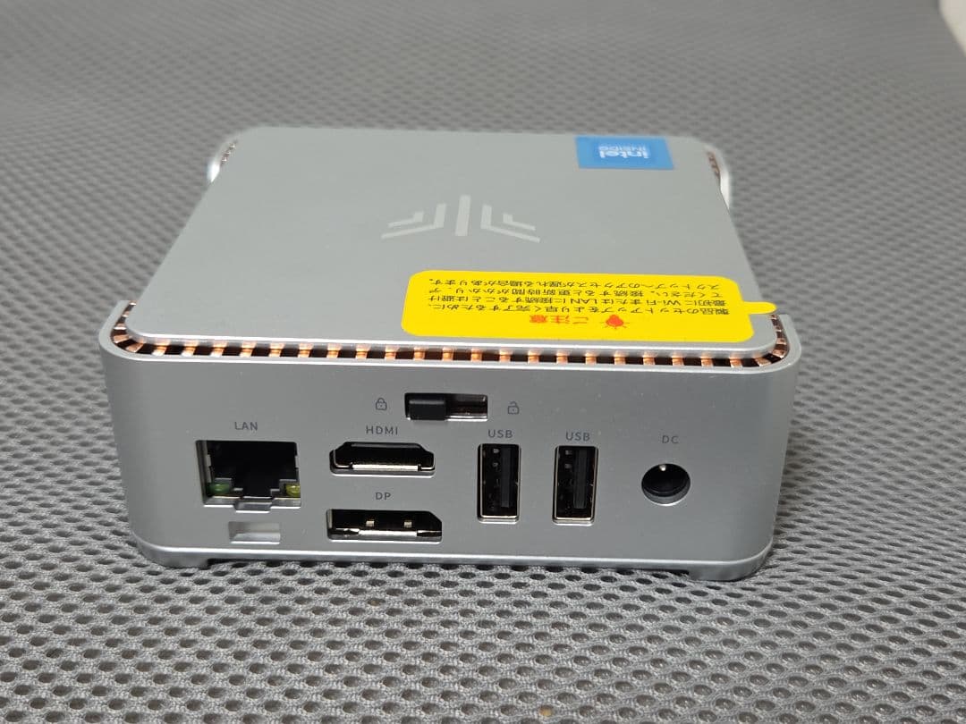 NiPoGi Intel N150 ミニPC メモリ16GB SSD 512GB