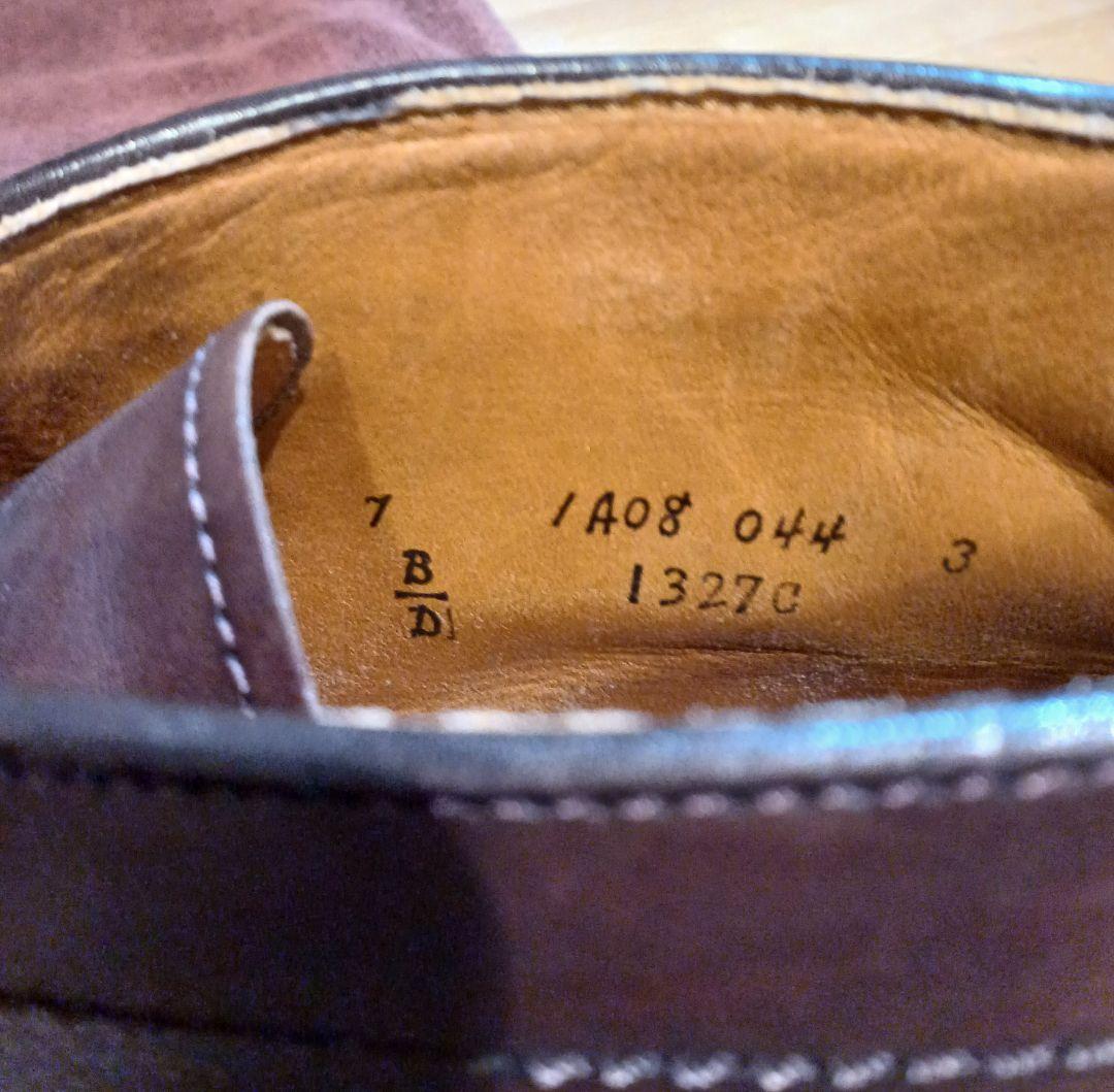 Alden US7D 25cm チャッカ 1327C カーフ バリーラスト