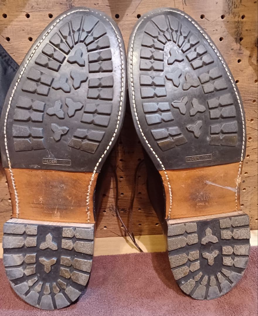 Alden US7D 25cm チャッカ 1327C カーフ バリーラスト