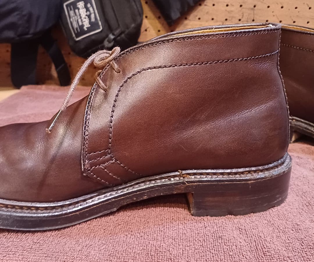 Alden US7D 25cm チャッカ 1327C カーフ バリーラスト