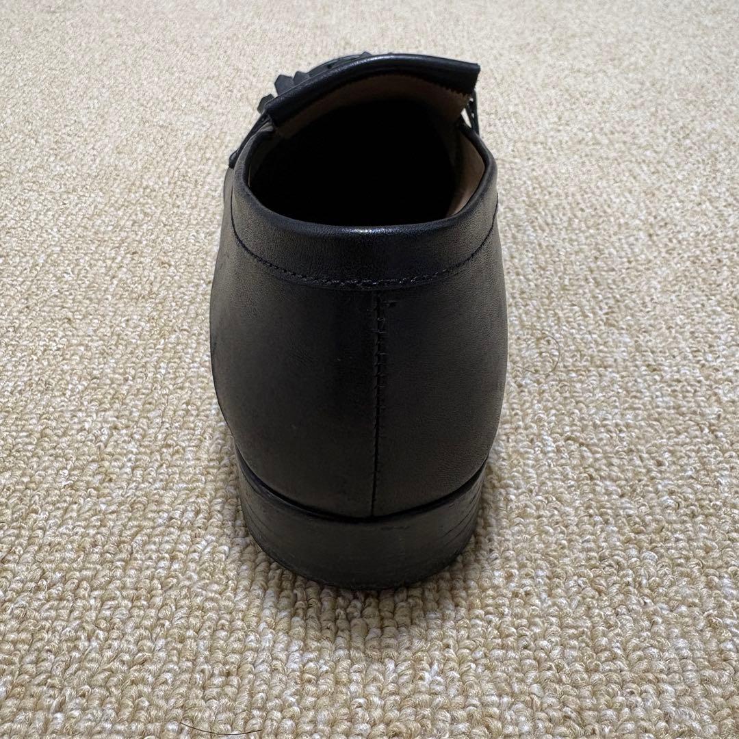 REGAL リーガル ビットローファ 24.5 キルト ホースビット 本革 黒