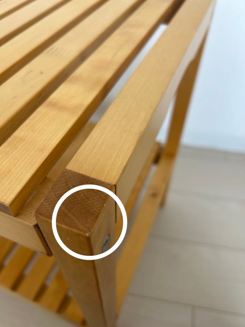 IKEA モルゲル　ベンチ