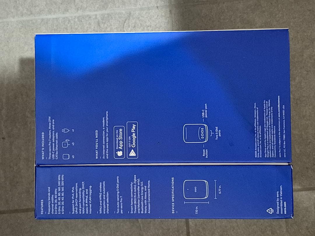 Amazon eero Pro 7 - トライバンド メッシ | 3台