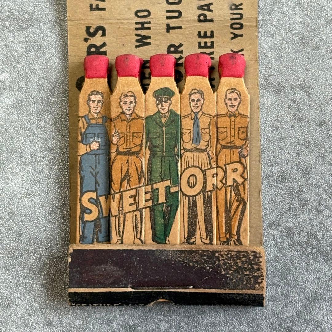 〜50s SWEET ORR スイートオール マッチカバー ワーク アンティーク