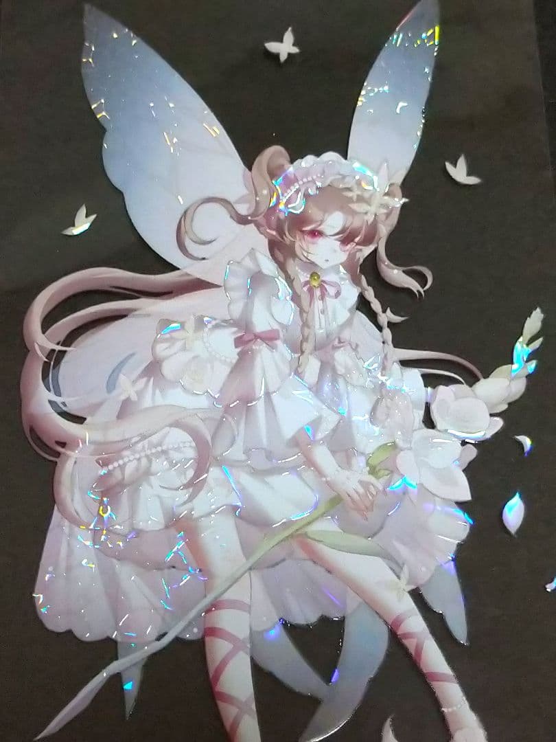 J663＃若花泽粉(贝壳光)一木一横切り売り海外人物マステ女の子