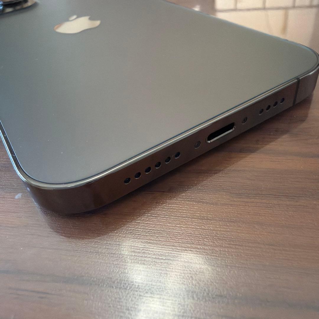 Apple 美品 iPhone12ProMAX グラファイト 128GB