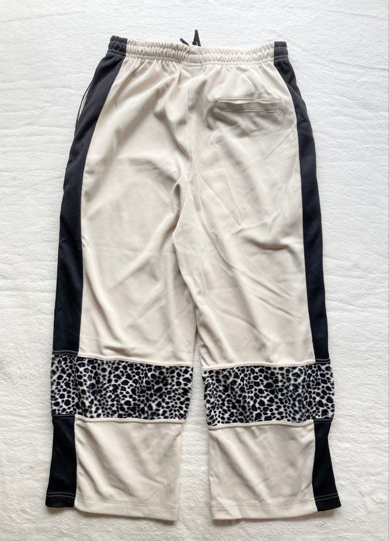 GALFY by CRUTCH 異素材　切替　レオパード柄 パーカーセットアップ