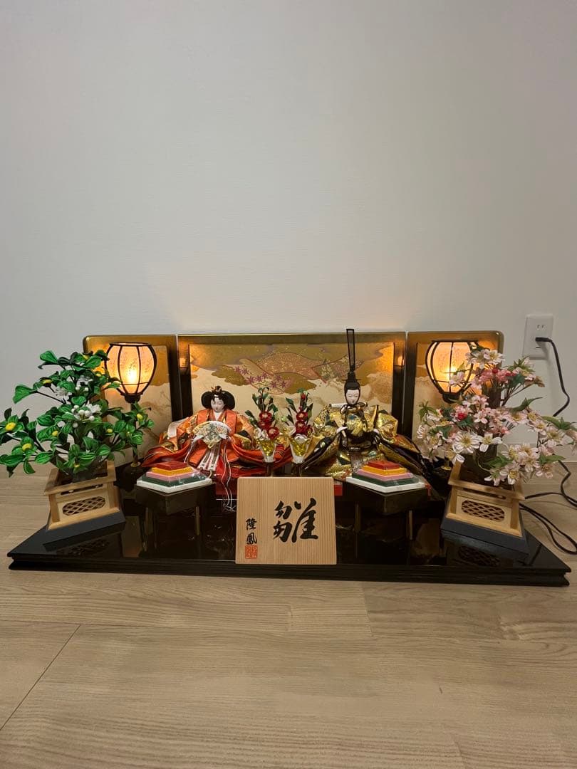 ひな祭り　雛人形　隆鳳（りゅうおう）①⚠️②と一緒に購入お願いいたします