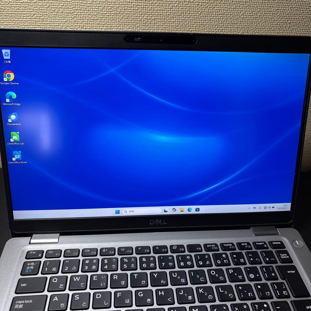 DELL ノートパソコン16GB SSD256GBノートPC