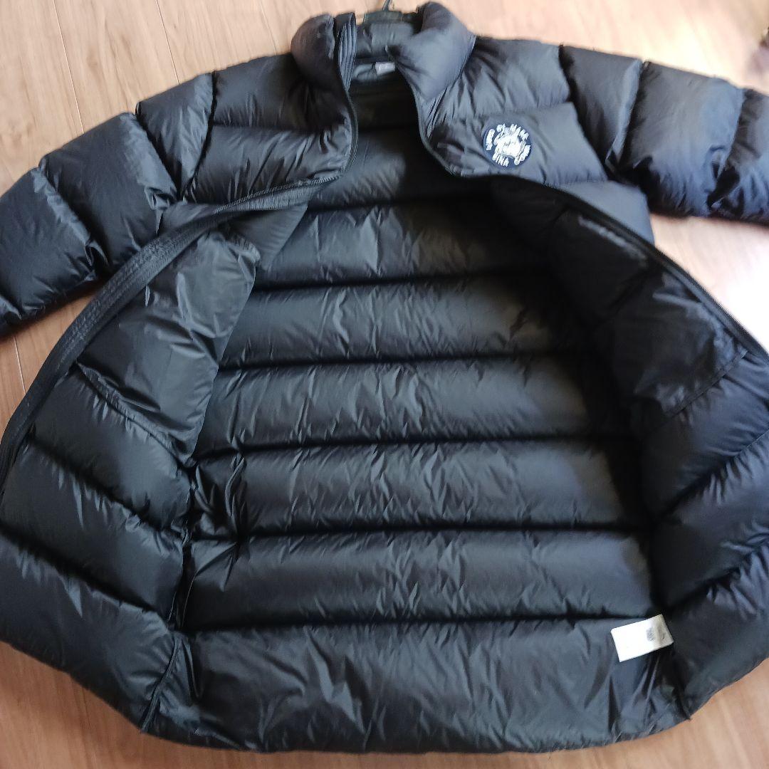 LUPO DI MARE :PUMAオリジナルコラボ/黒 ロングダウンジャケット