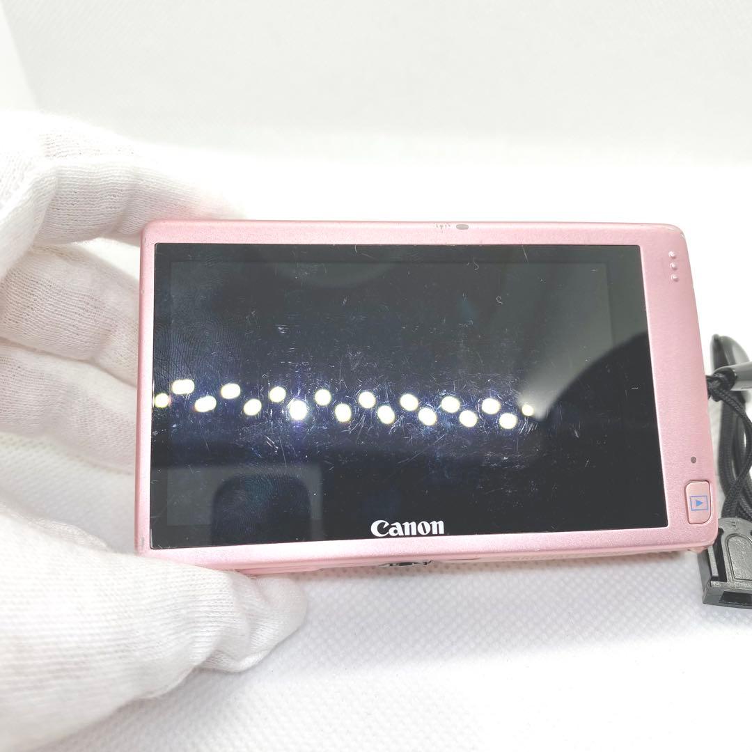 【動作品】Canon IXY 420F コンパクトデジタルカメラ　ピンク