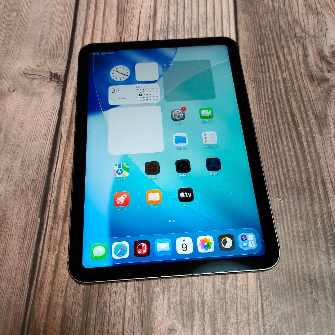 Apple iPad mini 第6世代 SIMフリー グレー 64GB 超美品