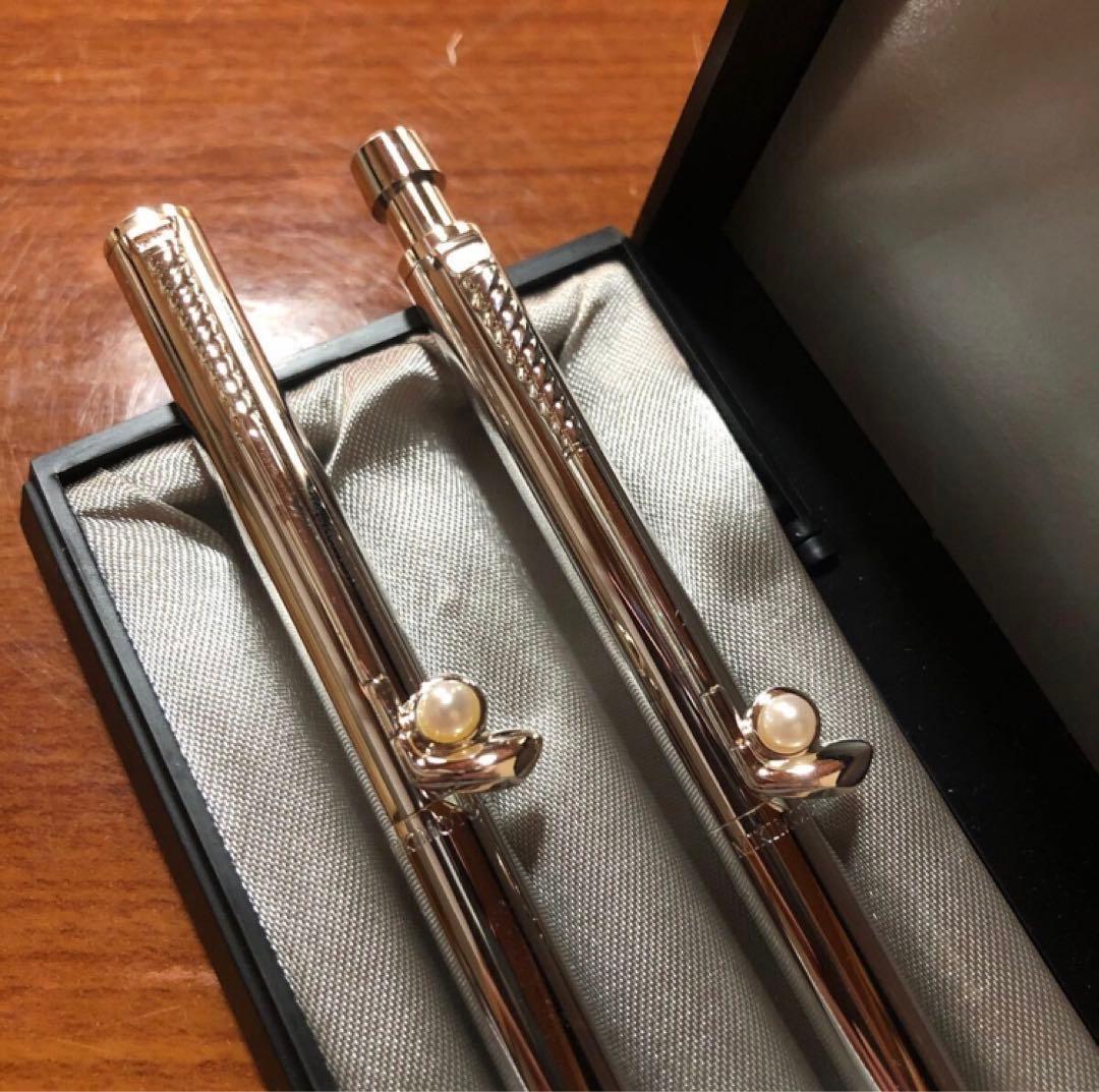 ミキモト シャーペン ボールペン ゴルフ パター シャープペンシル 真珠 パール