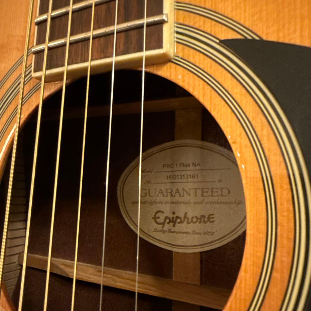 【交渉可能】Epiphone PRO 1 Plus アコースティックギター