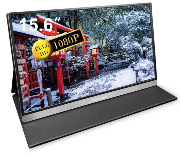 モバイルモニター ディスプレイ IPS 1920x1080薄い軽量