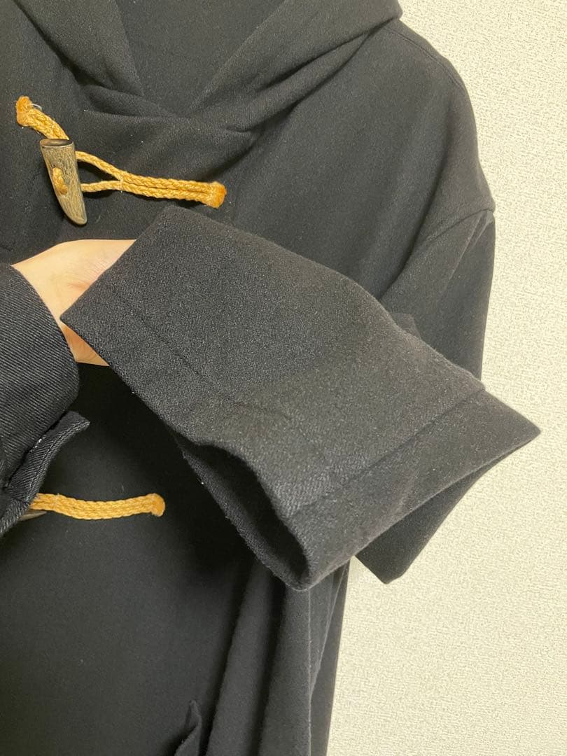 90s y's for men ブラック ダッフルコート